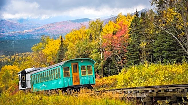 These 14 train journeys may be the best way to see fall foliage