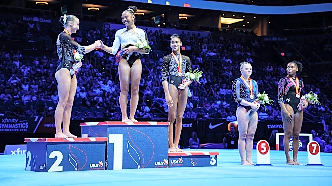 For US gymnastics, road to LA Olympics starts now