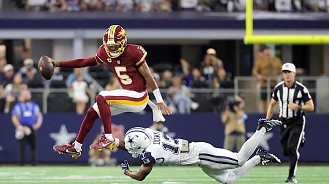 Jayden Daniels limited in practice