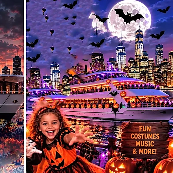 Skip the bars this year. These Halloween cruises in NYC start at $8