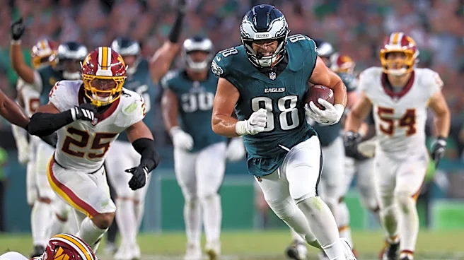 Dallas Goedert not on practice field Wednesday