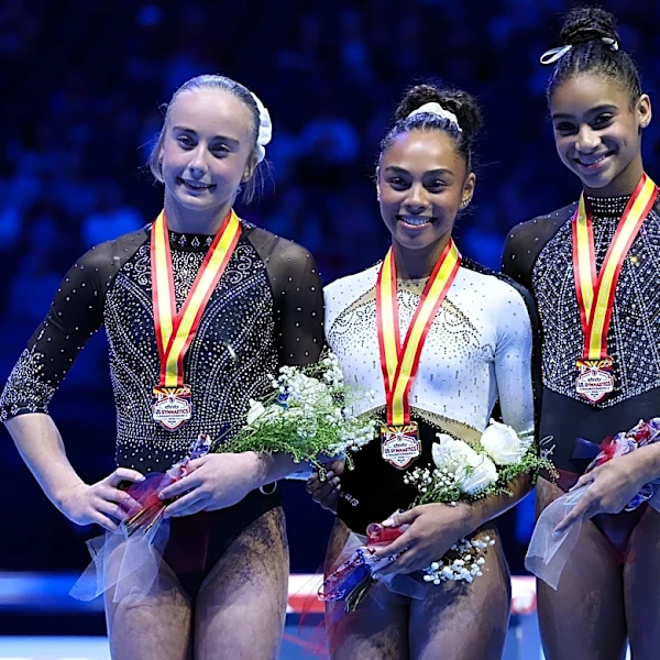 Claire Pease, Charleigh Bullock first gymnasts on U.S. world team