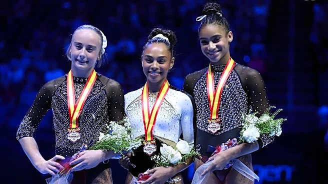 Claire Pease, Charleigh Bullock first gymnasts on U.S. world team