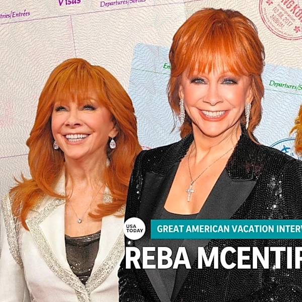 The 'soothing' train ride Reba McEntire took with fiance Rex Linn