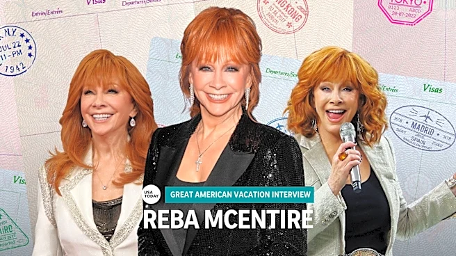 The 'soothing' train ride Reba McEntire took with fiance Rex Linn