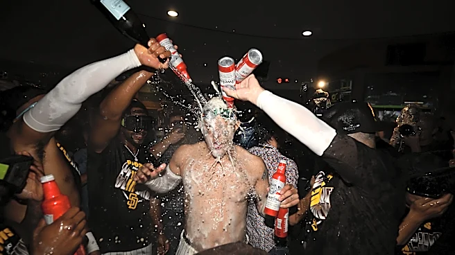 'Best team in baseball' awaits after Padres finish celebrating wild card win
