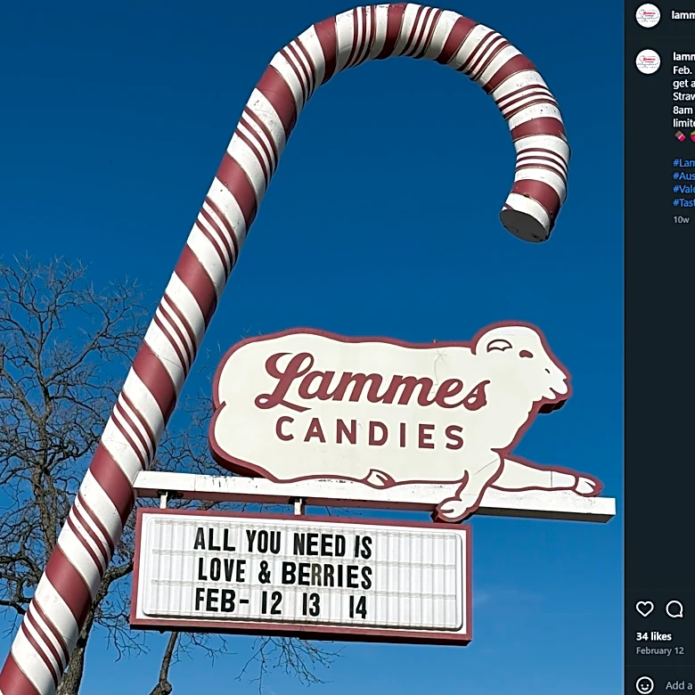 Historic Texas candy shop Lammes Candies reopens under new ownership