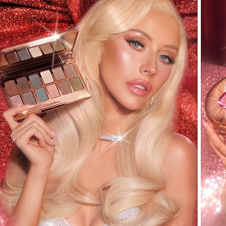 Christina Aguilera debuts ethereal new look for Charlotte Tilbury