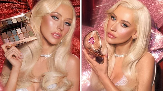 Christina Aguilera debuts ethereal new look for Charlotte Tilbury