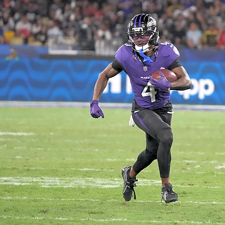 Zay Flowers a full participant at practice