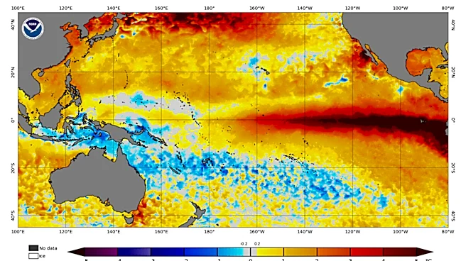 El Niño's waters are the hottest ever measured. They're getting hotter