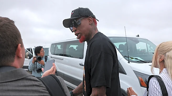 Trump reunites with Dennis Rodman as he seeks Kim Jong Un meeting