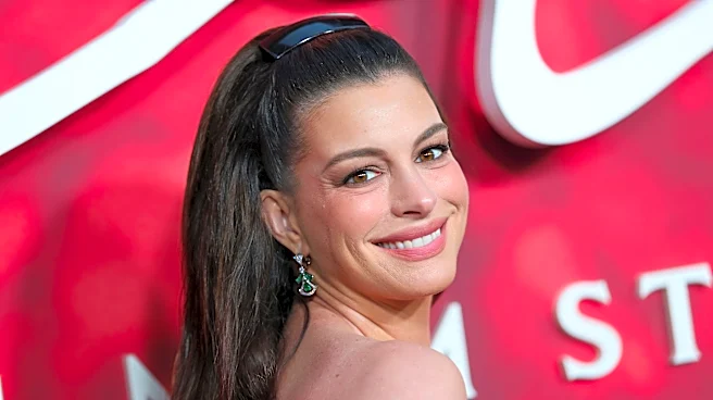 Anne Hathaway vanishes into a 'plume of smoke' as promised