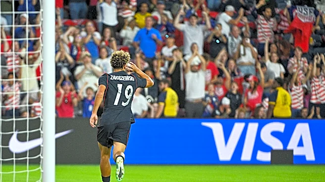 Why does USMNT forward Julian Hall wear 'Zakrzewski' on his jersey?