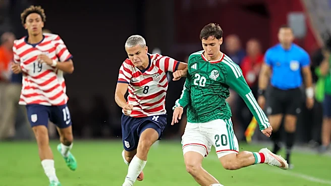 Mexico's Mateo Chavez shown red card for slapping USMNT's Sebastian Berhalter