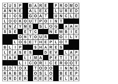 Puzzle solutions for Sunday, Oct. 4, 2026