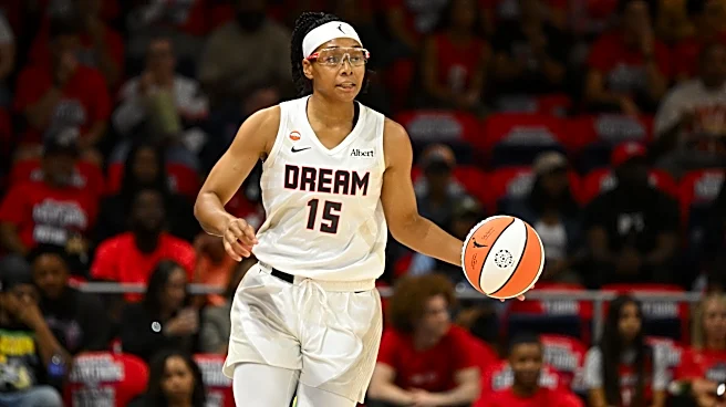 Dream guard Allisha Gray heads to locker room in semifinal playoff game