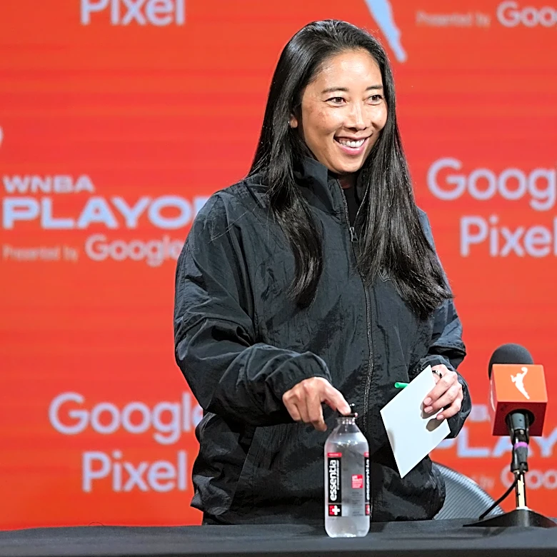Valkyries coach Natalie Nakase will wear heart monitor following collapse