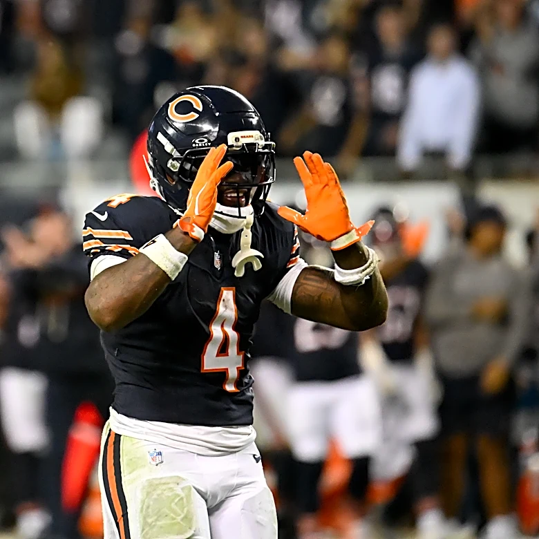 D'Andre Swift finishes with 74 total yards in Week 4