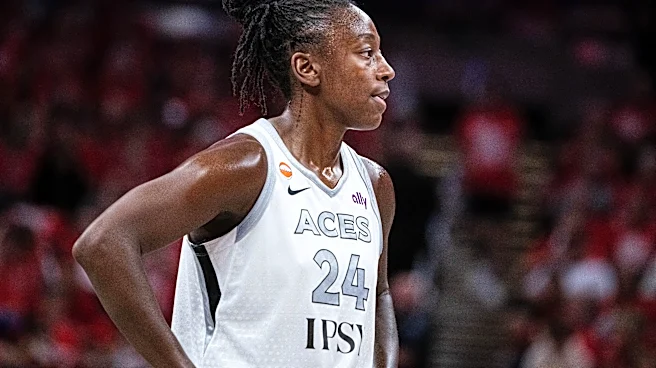 Aces' Jewell Loyd exits WNBA playoff game vs. Valkyries with injury