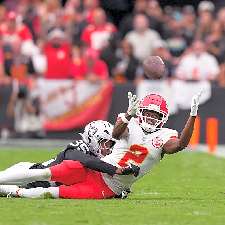 Tyquan Thornton injury update as Chiefs WR suffers gruesome ankle injury