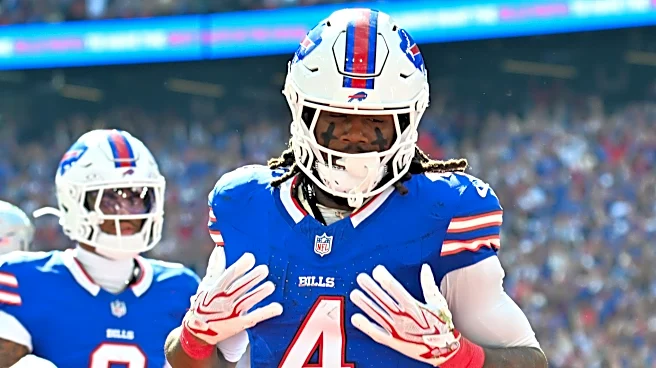 James Cook totals 83 yards and a TD in Week 4 versus New England