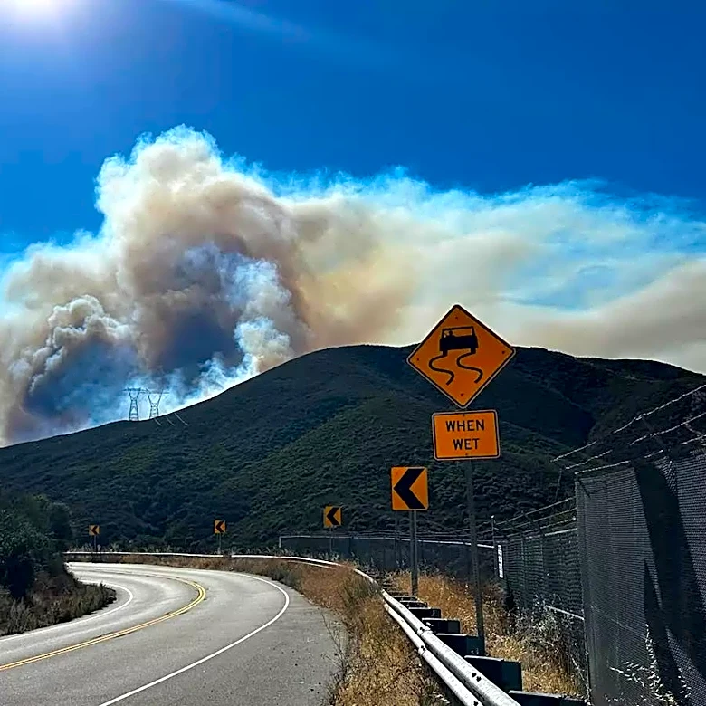 Bouquet Fire burns 1,000 acres amid Southern California heat wave