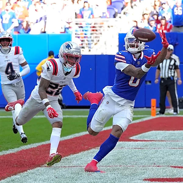 Keon Coleman erupts for 116 yards in Week 4 against New England