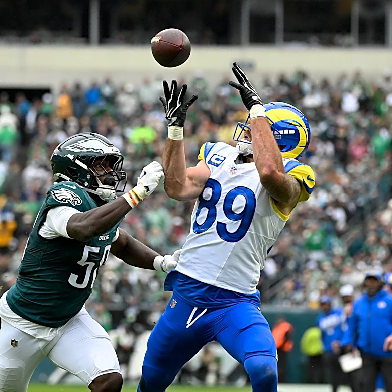Tyler Higbee good for five catches