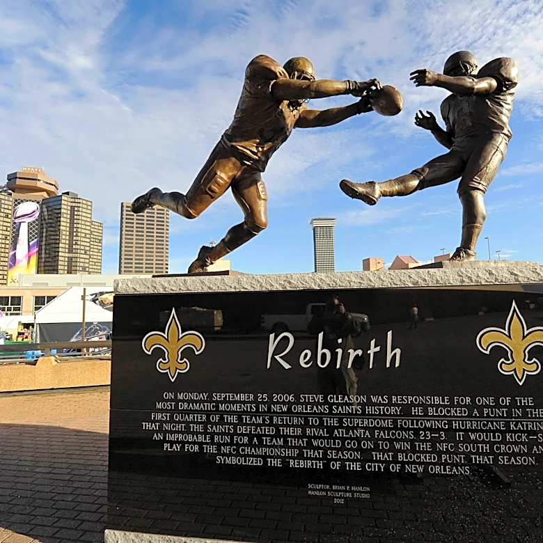 New Orleans and Atlanta's football rivalry existed before Saints and Falcons