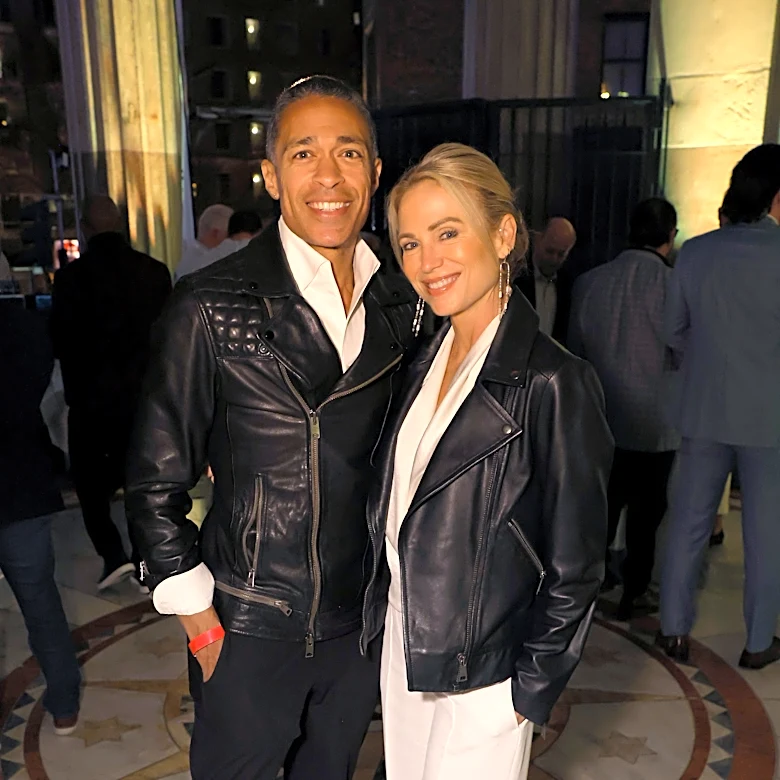 T.J. Holmes and Amy Robach's wedding details are revealed