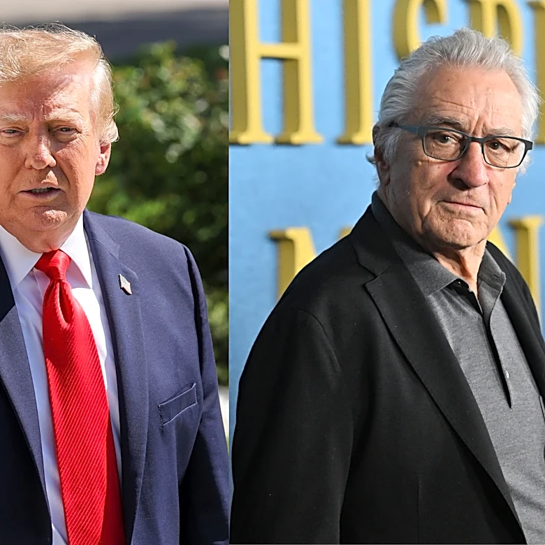 Robert De Niro rips 'coward' Trump over voter suppression