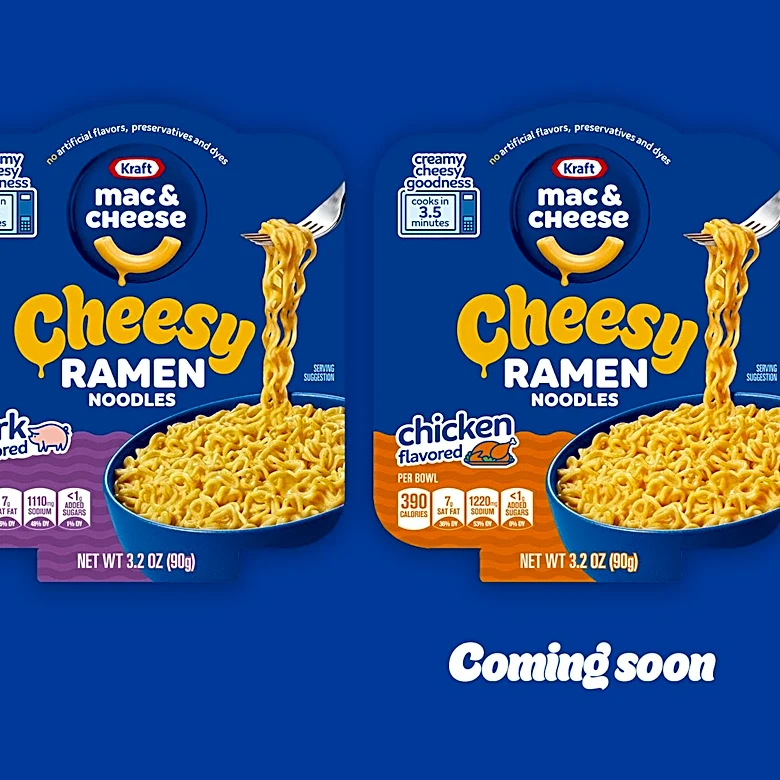 Kraft announces new cheesy ramen bowls. See when you get them
