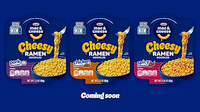 Kraft announces new cheesy ramen bowls. See when you get them