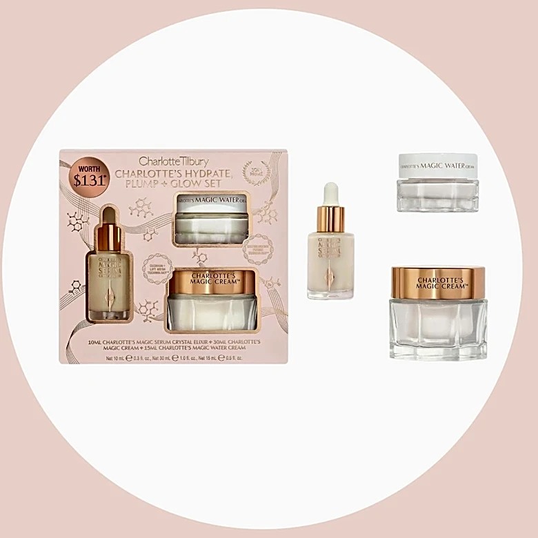 This luxury Charlotte Tilbury skincare trio is $51 off on Amazon