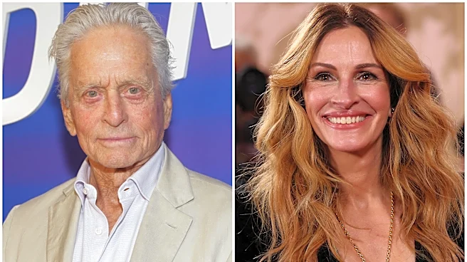 Michael Douglas is still embarrassed by drunk clash with Julia Roberts