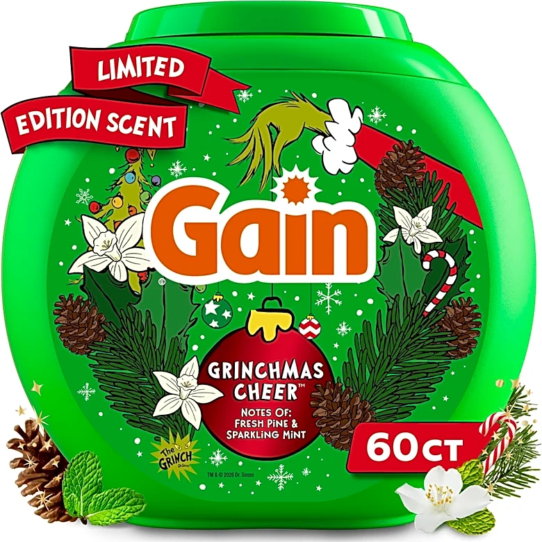 Prime members are grabbing this Grinch-themed Gain deal before it disappears