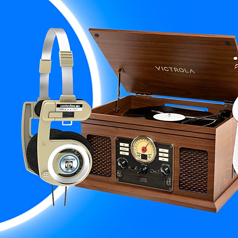 Vinyl, CDs and throwback headphones are making a comeback during Prime Day