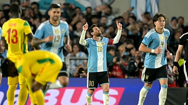 Watch: Messi scores for Argentina in final international game