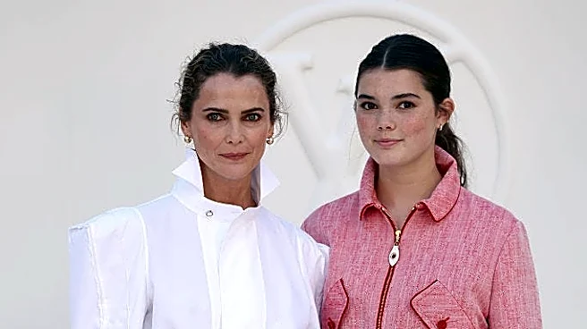 Keri Russell's daughter Willa, 13, makes public debut at Paris Fashion Week