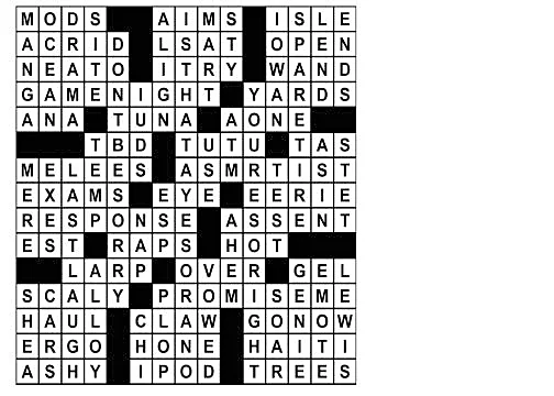 Puzzle solutions for Wednesday, Oct. 7, 2026