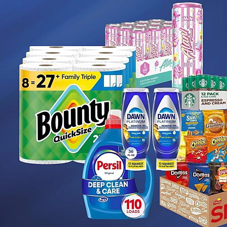 Save big on paper towels, detergent and pantry staples at Amazon today