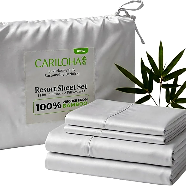 Hotel-style luxury sheets for a bargain? Yes please! Cariloha sheets are 30% off today.