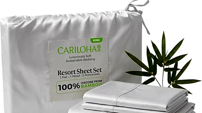 Hotel-style luxury sheets for a bargain? Yes please! Cariloha sheets are 30% off today.