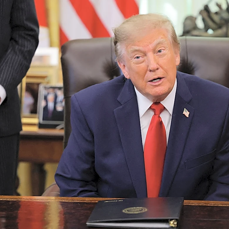 Trump says checks to voters are from economic growth, not to buy votes