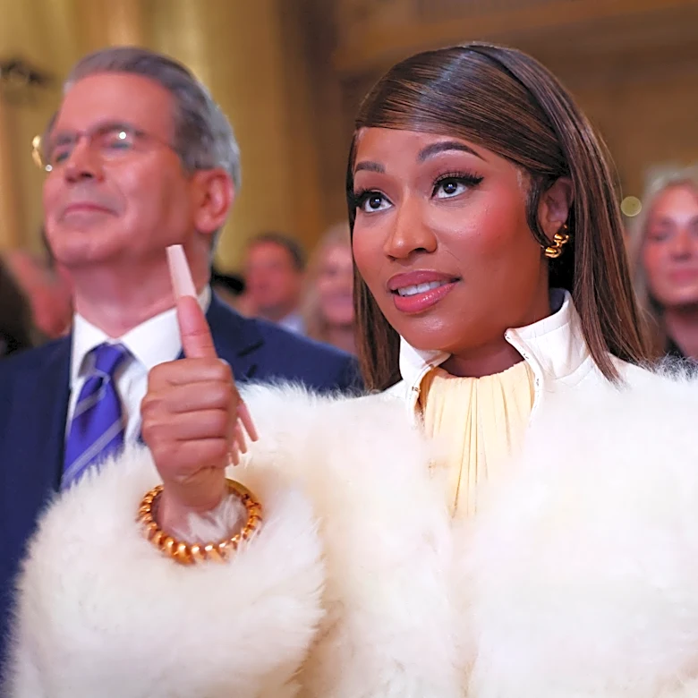 Rap star Nicki Minaj urges fans to vote: 'I believe in you'