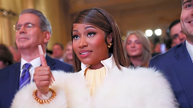 Rap star Nicki Minaj urges fans to vote: 'I believe in you'
