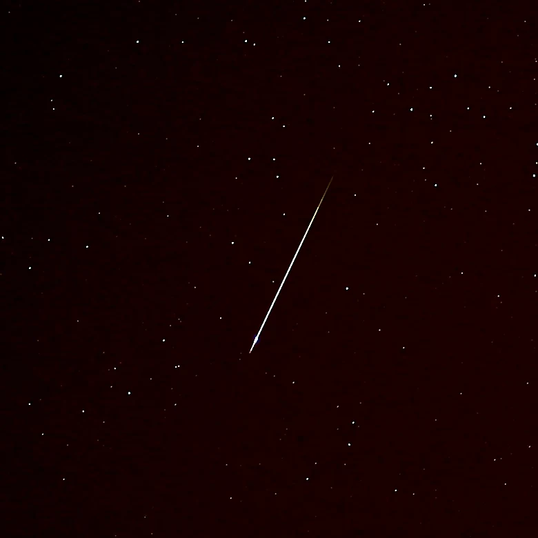 Will the Draconid meteor shower be visible in Washington DC tonight?
