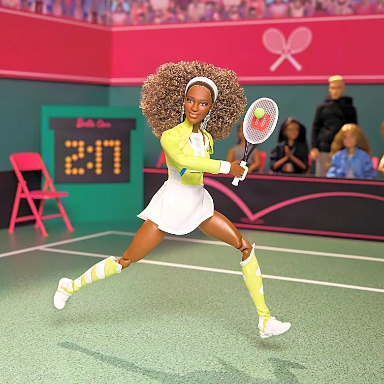 Serena Williams 'excited' to play with her new signature Barbie doll with daughters