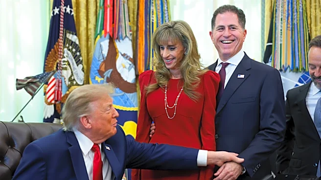 Trump praises Susan Dell as she backs Trump Accounts